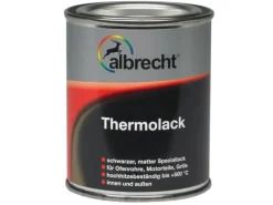 Best Albrecht Thermolack Schwarz matt 125 ml