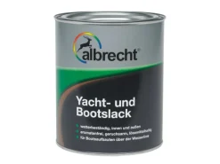 Albrecht Yacht- und Bootslack Transparent hochglänzend 750 ml