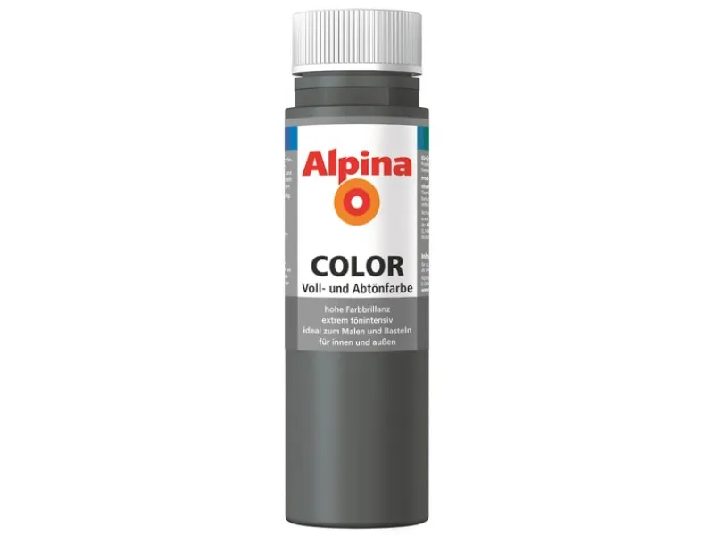 Alpina Color seidenmatt 250 ml Dark Grey