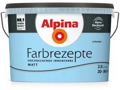 Hot Alpina Farbrezepte matt 2,5 Liter Luftschloss