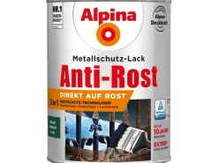 Alpina Metallschutz-Lack Anti-Rost glänzend 2,5 Liter