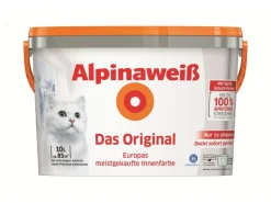 Outlet Alpina Wandfarbe Das Original Weiß Matt 11,5 l