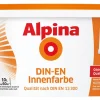 Alpina Wandfarbe DIN-EN Weiß matt 10 l