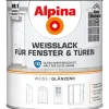 Alpina Weißlack für Fenster & Türen glänzend 2 Liter