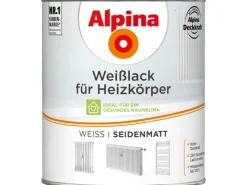Alpina Weißlack für Heizkörper seidenmatt 750 ml