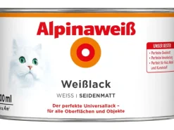 Alpina weiß Weißlack seidenmatt 300 ml