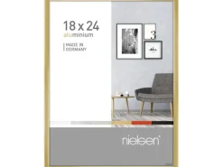 Online Aluminium Fotorahmen Pixel 18x24 cm Gold