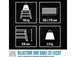 Güde Aluminium Trittleiter GAT 3S