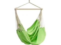 AMANKA Hängesessel bis 150 kg Belastbar 185x 130 cm Limetten-