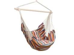 Best AMANKA Hängesessel inkl. 2 Kissen bis 120 kg 130 x 95 cm Bunt Multicolor