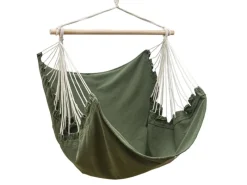 Hot AMANKA XL-Hängesessel bis 100 kg Belastbar 155 x 125 cm Moos Grün