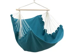 AMANKA XL-Hängesessel bis 100 kg Belastbar 155 x 125 cm Petrol