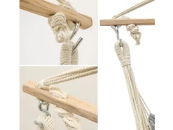 AMANKA XXL-Hängesessel bis 150 kg Belastbar 185 x 130 cm