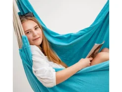 Clearance AMANKA XXL-Hängesessel bis 150 kg Belastbar 185 x 130 cm Türkis