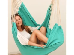 Clearance AMANKA XXL-Hängesessel bis 150 kg Belastbar 185 x 130 cm Mint