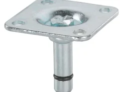 Anschraubplatte mit Stift Ø 8 mm x 38 mm x 38 mm 2 Stück