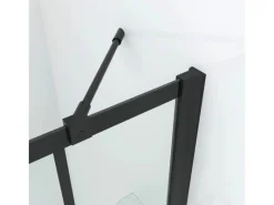 Sale Aquabatos Badewannenaufsatz 3 tlg. Duschwand 150 x 140 cm Badewannenfaltwand Faltwand Glaswand für Badewanne mit Festteil Duschtrennwand Glas Dusche