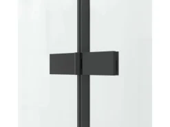 Sale Aquabatos Badewannenaufsatz 3 tlg. Duschwand 150 x 140 cm Badewannenfaltwand Faltwand Glaswand für Badewanne mit Festteil Duschtrennwand Glas Dusche