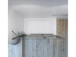 Outlet Aquabatos 3tlg. Badewannenaufsätze 150 x 140 cm Badewannenfaltwand Duschabtrennung Duschwand für Badewanne Schwarz Matt 5 mm Sicherheitsglas Glaswand