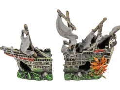 Aquarium-Dekofigur Piratengaleone