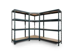 Sale AR Shelving Rivet Set 180 x 180 x 210 x 45 cm mit 4 HDF-Böden Anthrazit