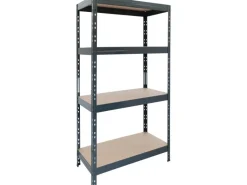 AR Shelving Schwerlast-Steckregal Rivet S 180cm x 75cm x 35cm 4B FSC®