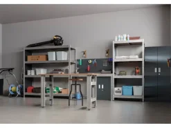 New AR Shelving Schwerlast-Steckregal Bullrack Rivet 200 x 200 x 60 cm FSC® Verzinkt