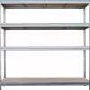 Hot AR Shelving AR-Shelving Bullrack-Rivet Schwerlast-Steckregal 200 x 200 x 60 cm Verzinkt FSC®