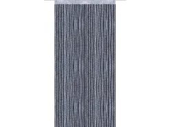 Clearance Arsvita Fadenvorhang Fadengardine Gardine Vorhang Metall-Optik 140 cm x 250 cm Stangendurchzug Silber