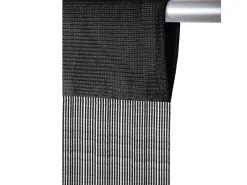 Best Arsvita Fadenvorhang Fadengardine Gardine Vorhang Prince 140 cm x 250 cm Schwarz