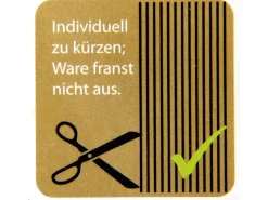 Best Arsvita Fadenvorhang Fadengardine Gardine Vorhang Prince 140 cm x 250 cm Schwarz