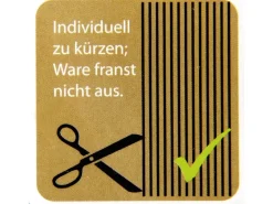 Discount Arsvita Fadenvorhang Fadengardine Gardine Vorhang Prince 90 cm x 250 cm Schwarz