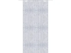 Online Arsvita Fadenvorhang Fadengardine Gardine Vorhang Metall-Optik 140 cm x 250 cm Stangendurchzug Weiß