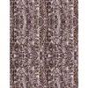 Arsvita Flauschvorhang Flauschgardine Vorhang 90 cm x 220 cm Meliert Beige Braun