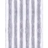 Best Arsvita Flauschvorhang Flauschgardine Vorhang 90 cm x 220 cm Unistreifen Hellgrau Weiß