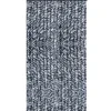 Outlet Arsvita Flauschvorhang Flauschgardine Vorhang 90 cm x 200 cm Meliert Blau Weiß Silber