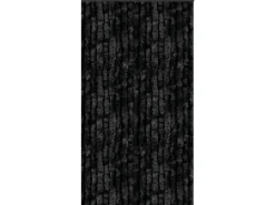 Outlet Arsvita Flauschvorhang Flauschgardine Vorhang 56 cm x 185 cm Unistreifen Schwarz