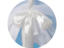 Arsvita Raffgardine mit Schlaufen 100 cm x 160 cm Weiß