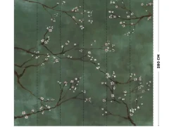 Art for the Home Fototapete Chinese bloesem groen 280 x 300 cm