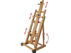 Online Artina Bordeaux Staffelei Buche