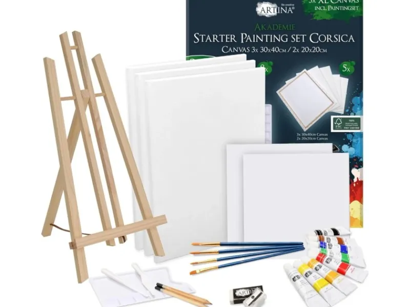 Artina Corsica Malset mit London Staffelei