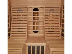Artsauna Infrarotkabine Helsinki 150 mit Dual Technology Schwarz