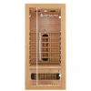 Clearance Artsauna Infrarotkabine Kiruna90 mit Dual Technologie