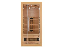 Clearance Artsauna Infrarotkabine Kiruna90 mit Dual Technologie