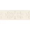 AS-Creation A.S. Création Borte selbstklebend Ornament 5 m x 15 cm Creme-Silber