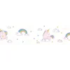 Outlet AS-Creation A.S. Création Borte selbstklebend Einhörner 5 m x 13 cm Rosa-Weiß