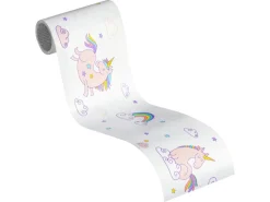 Outlet AS-Creation A.S. Création Borte selbstklebend Einhörner 5 m x 13 cm Rosa-Weiß