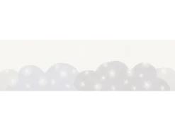 AS-Creation A.S. Création Selbstklebende Bordüre mit Wolken in Blau Grau 5 m x 0,17 m