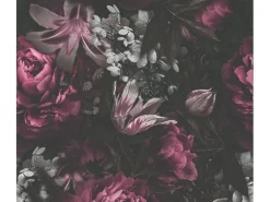 AS-Creation A.S. Création Vliestapete Blumen Lila Schwarz