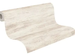 New AS-Creation A.S. Création Vliestapete Putzoptik Creme